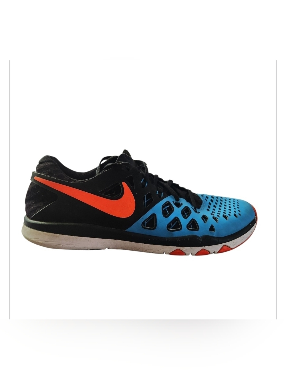 Nike Train Speed 4  amp sneakers men size 10 blue black Athleisure running